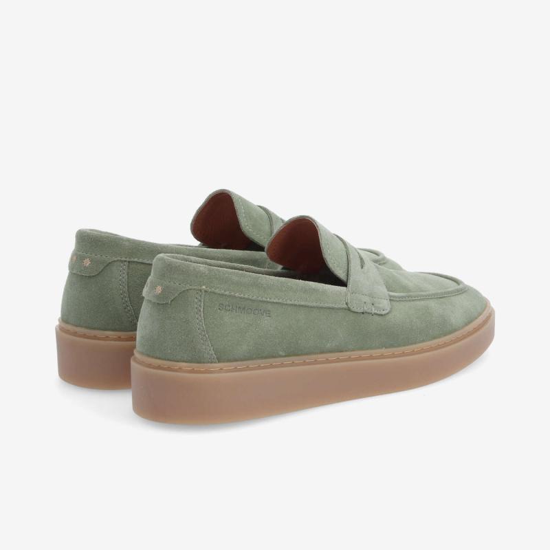 LOAFLY MOC M - SUEDE - GREEN